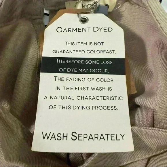 Kori NWT Size Medium Choker Cutout Neck Tunic Unique Tan Fades To Brown - Picture 10 of 12